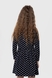 Платье с принтом для девочки Deniz Горох 116 см Темно-синий (2000990152725D) Фото 5 из 13