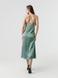 Сукня однотонна жіноча LAWA WTC02367 XS Оливковий (2000990565556S) Фото 5 з 13