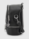 Сумка-рюкзак жіноча 8176 Чорний (2000990549228A) Фото 3 з 9