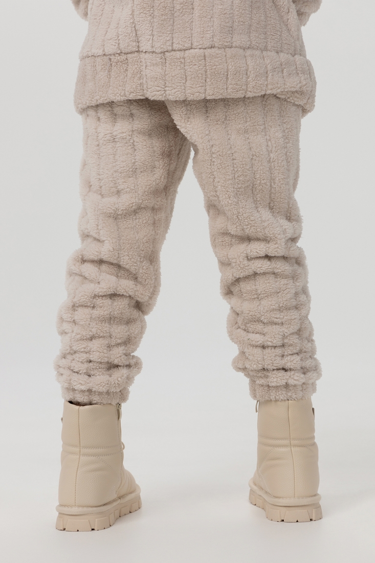 Фото Костюм для девочки (реглан+штаны) MAGO T358 128 см Бежевый (2000989918769W)