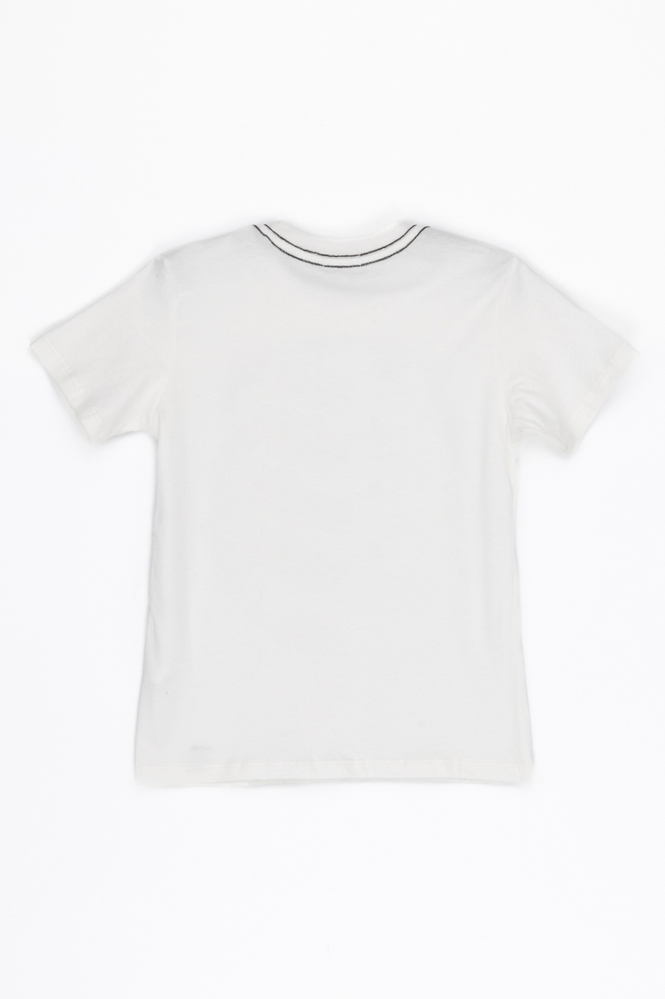 Фото Костюм для хлопчика Hees HS-78 футболка + шорти 104 см Білий (2000989622598S)