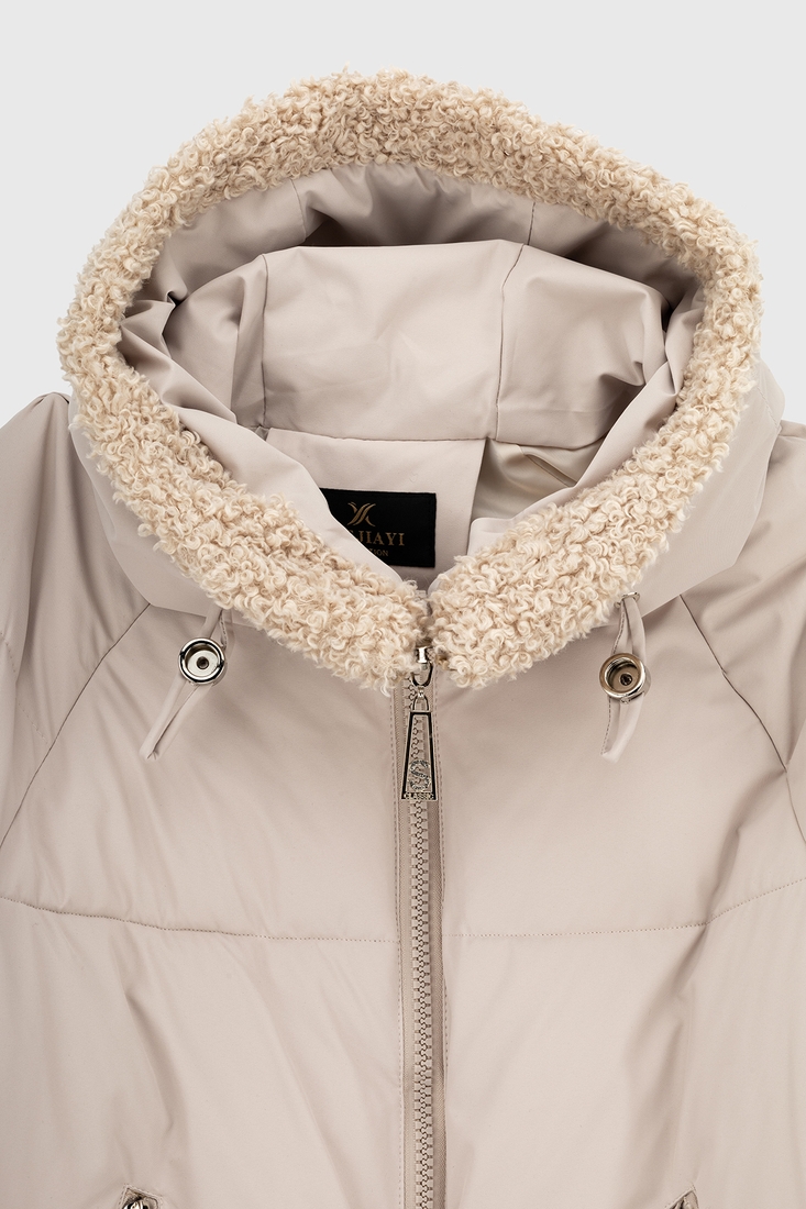 Фото Куртка зимова жіноча 170 50 Бежевий (2000990090331W)