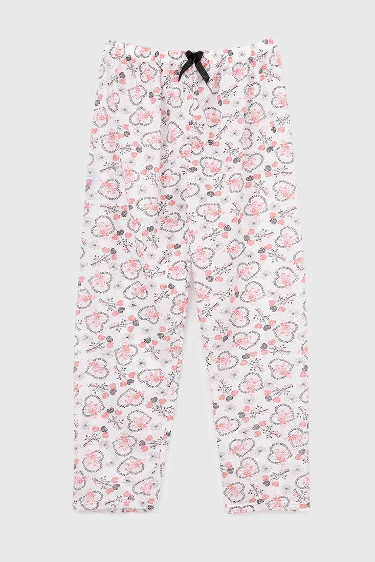 Фото Піжамні штани жіночі KESIMOGLU Love 2XL Рожевий (2000990121240А)