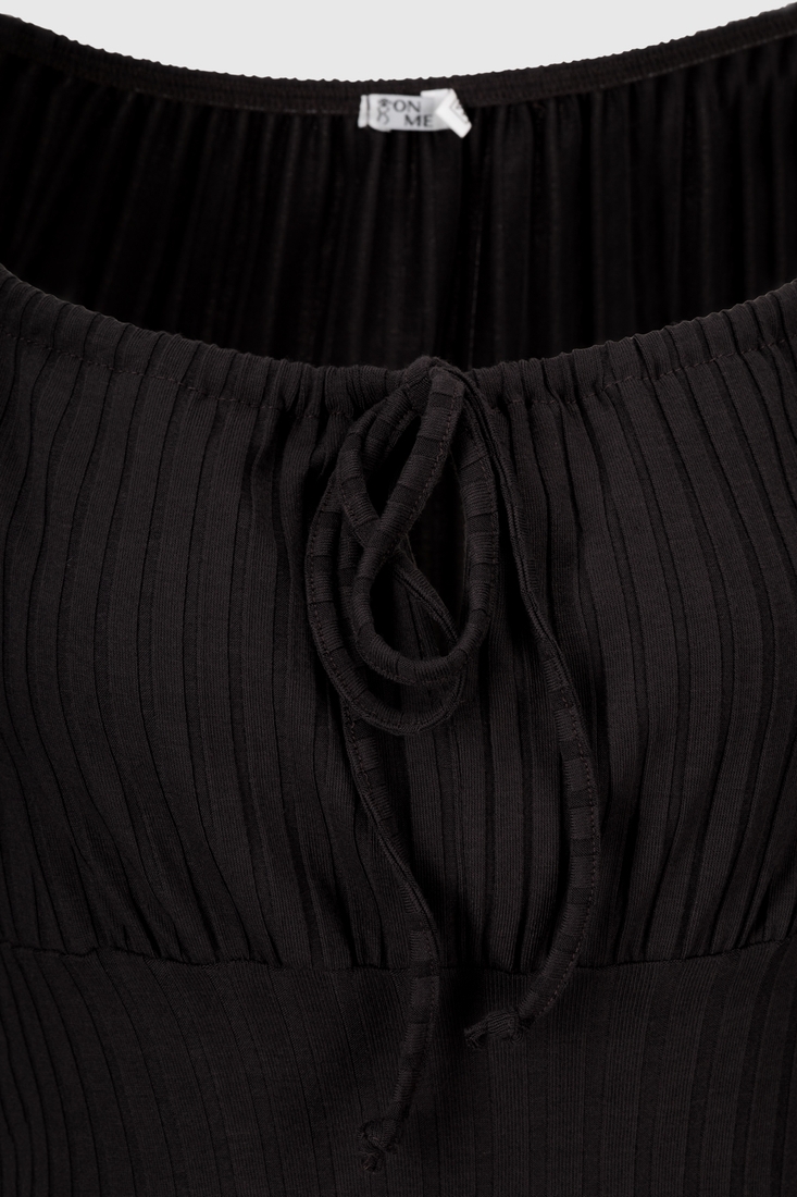Фото Платье однотонное женское 653 50 Черный (2000990350770D)