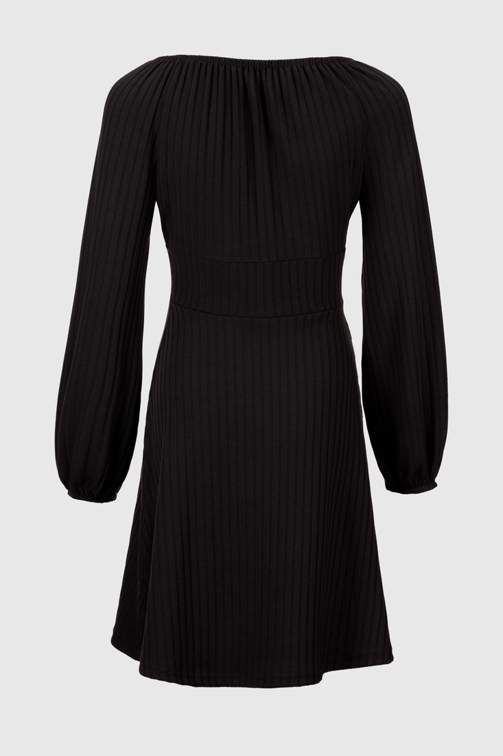 Фото Платье однотонное женское 653 50 Черный (2000990350770D)