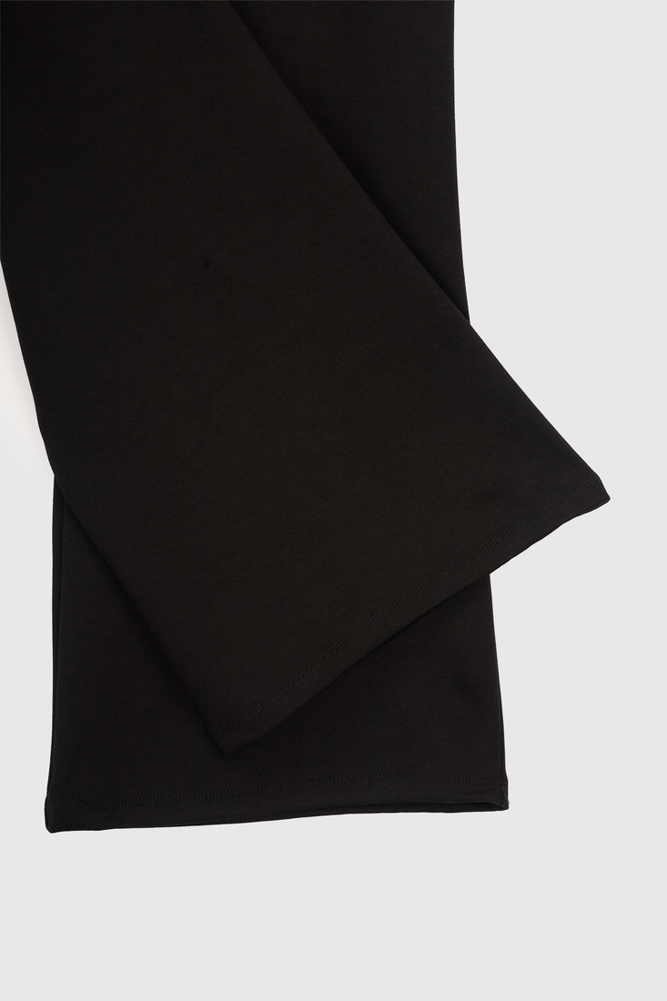 Фото Спортивні штани палаццо жіночі 242224-K XS Чорний (2000990662057D)