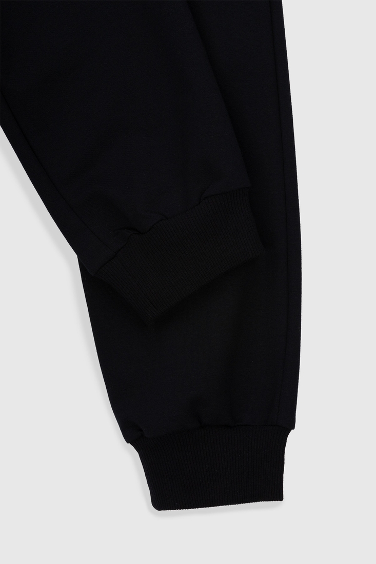 Фото Спортивные штаны с принтом для мальчикаDeniz 610 146 см Темно-синий (2000990123886D)
