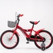Велосипед дитячий AMHAPI YM-100-4 18" Червоний (2000989609568) Фото 8 з 8
