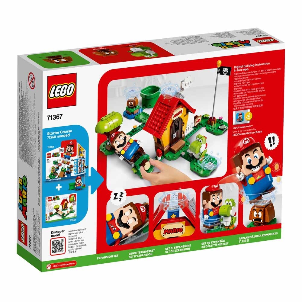 Фото Конструктор LEGO Super Mario Дом Марио и Йоши Дополнительный уровень (71367)
