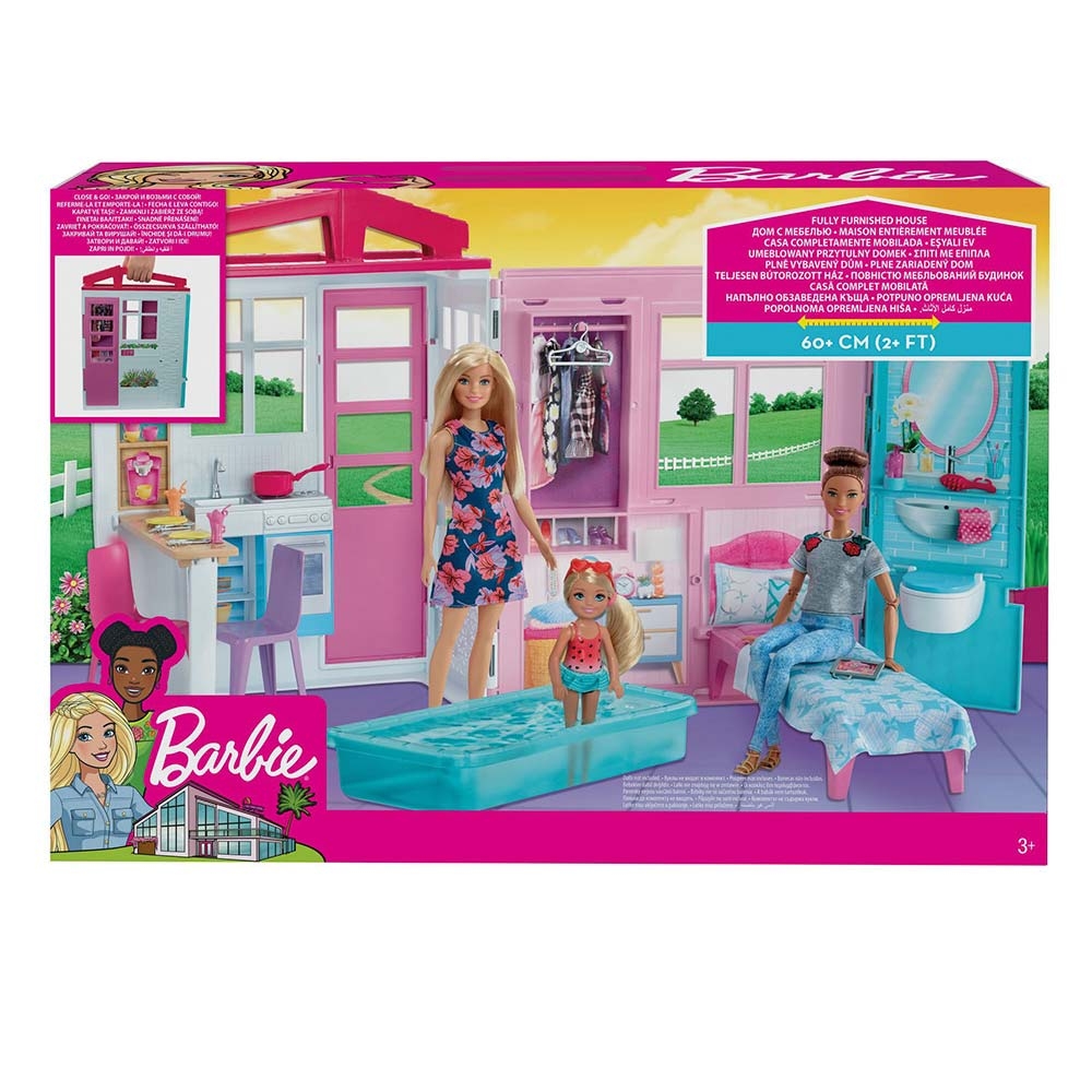Фото Портативний Будиночок Barbie (оновл.) FXG54 (887961690798)
