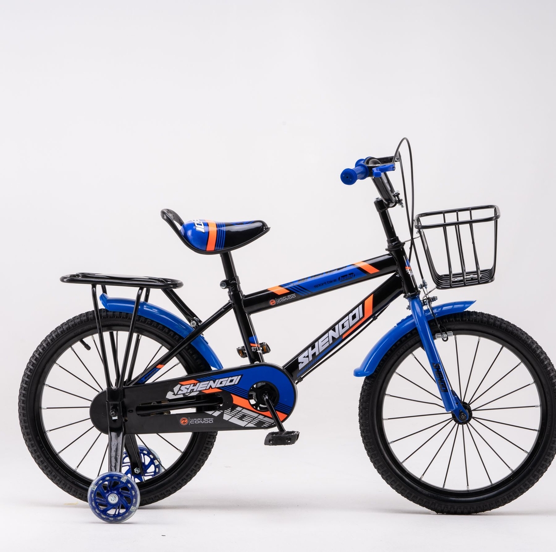 Фото Велосипед дитячий SHENGDI SXH1114-24 18" Синій (2000989609469)
