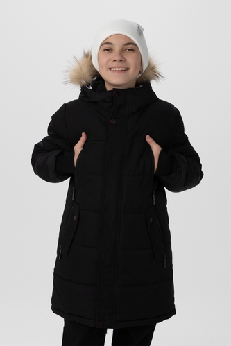 Фото Куртка зимова для хлопчика MY739 134 см Чорний (2000989607564W)