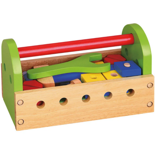 Фото Дерев'яний ігровий набір Viga Toys Ящик з інструментами (50494VG) (2400672947012)