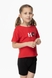 Футболка с принтом для девочки First Kids 738 116 см Красный (2000989614623S) Фото 1 из 9