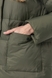 Куртка зимняя женская 8801 One Size Хаки (2000990131089W) Фото 4 из 20