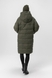 Куртка зимняя женская 8801 One Size Хаки (2000990131089W) Фото 9 из 20