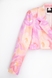Піджак з візерунком жіночий 8920 L Рожевий (2000989666820D) Фото 10 з 10