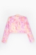 Піджак з візерунком жіночий 8920 S Рожевий (2000989666806D) Фото 8 з 10