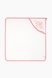 Рушник з кутком Ramel 463 Біло-рожевий (2000901848921A) Фото 1 з 4
