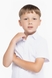 Сорочка однотонна для хлопчика Deniz 411 140 см Білий (2000989810186D) Фото 3 з 10