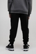 Спортивні штани однотонні для хлопчика Deniz 500 116 см Чорний (2000990055859D) Фото 3 з 11