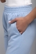 Спортивні штани жіночі 23-1410 L/XL Блакитний (2000989374190D) Фото 6 з 11