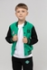 Спортивний костюм для хлопчика (кофта, штани) Lizi 591 116 см Зелений (2000989981107W) Фото 4 з 18