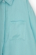 Туніка пляжна однотонна жіноча W23-34 L Бірюзовий (2000989543428A) Фото 10 з 11
