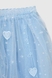 Спідниця для дівчинки XZKAMI 88771 110 см Блакитний (2000990211750D) Фото 8 з 11