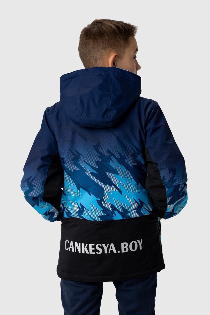 Фото Куртка для хлопчика YY8637 122 см Синій (2000989888659D)