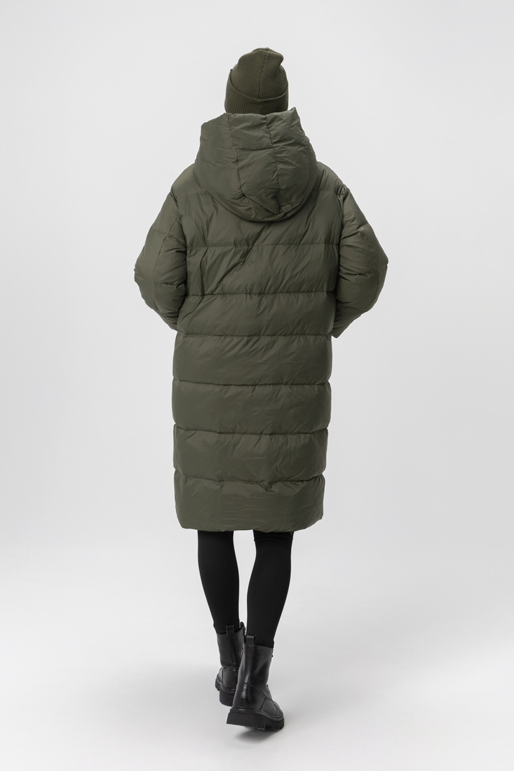 Фото Куртка зимова жіноча 8801 One Size Хакі (2000990131089W)