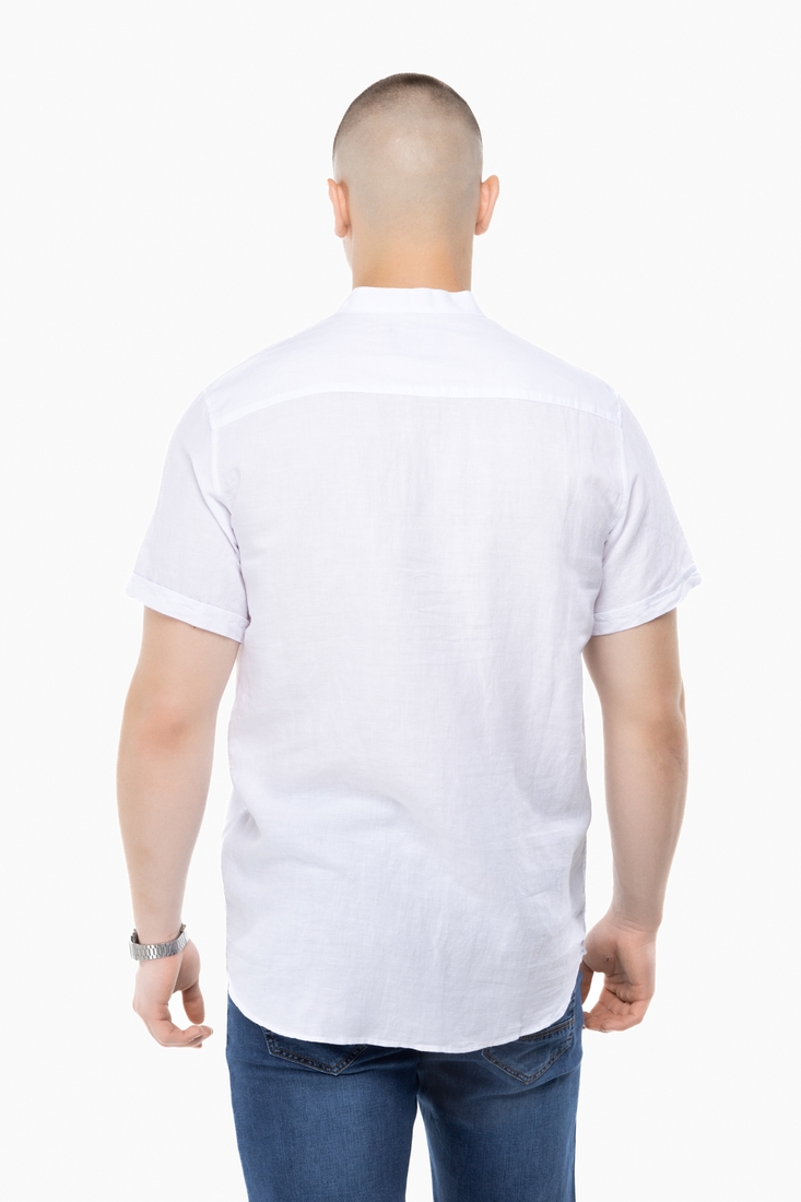 Фото Рубашка классическая однотонная мужская Stendo 14217 2XL Белый (2000989627722S)