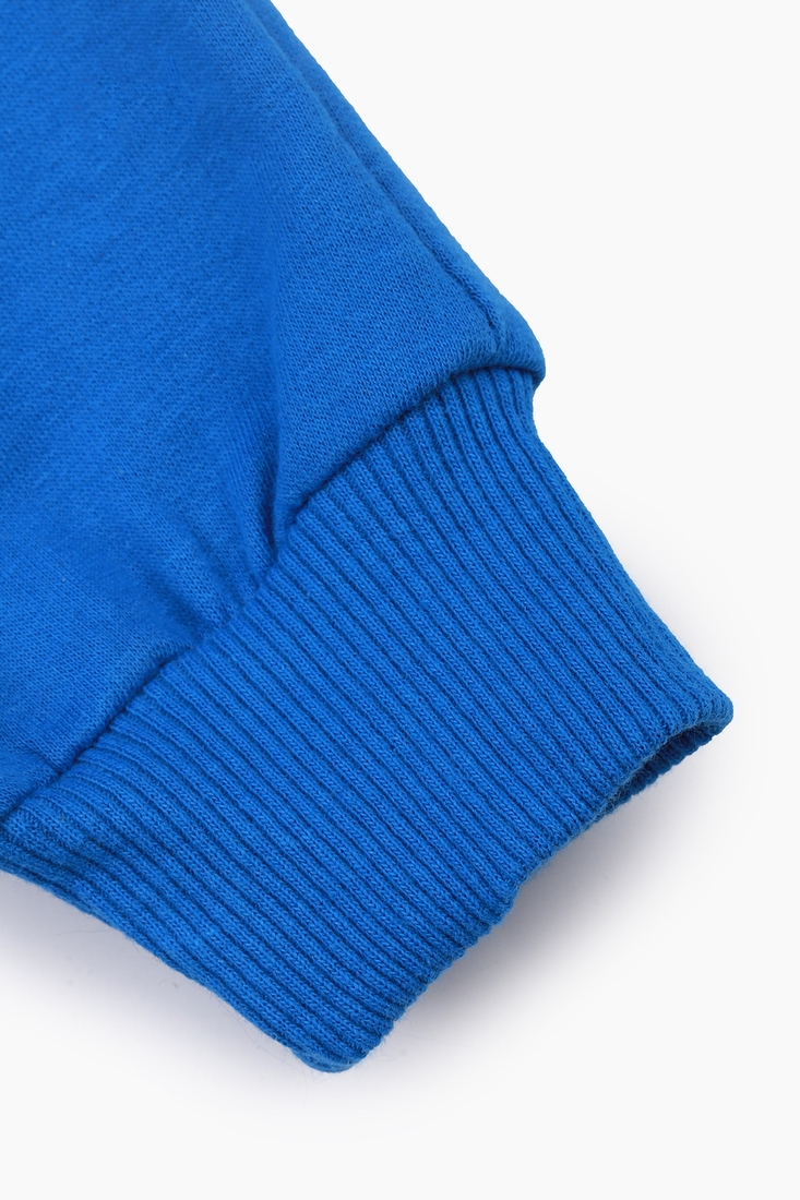Фото Спортивні штани еврозима з принтом для хлопчика Atabey 4168.0 104 см Синій (2000989496304D)