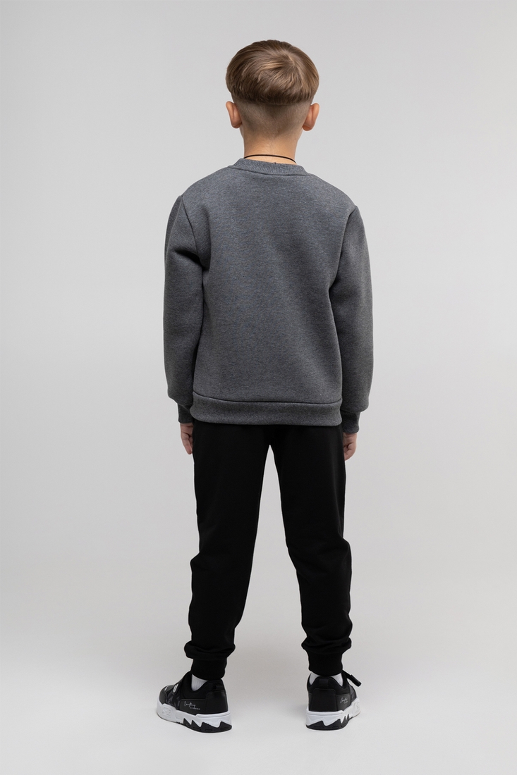 Фото Спортивні штани однотонні для хлопчика Deniz 500 98 см Чорний (2000990055828D)