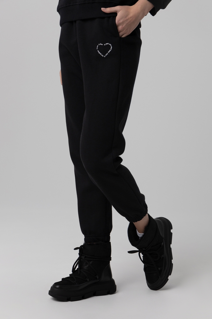 Фото Спортивний костюм жіночий Pepper mint SET-07 L Чорний (2000990109873D)