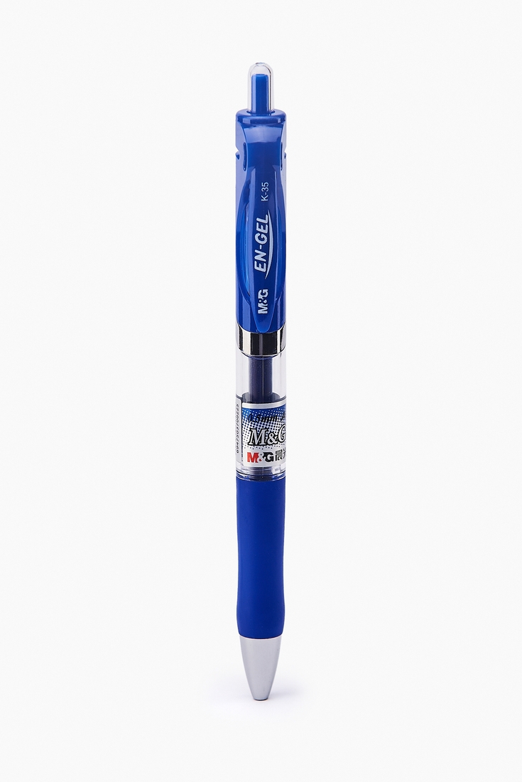 Фото Гелевая ручка "EN-GEL" синяя K-35-1 (6947503700225)
