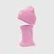 Набор шапка+снуд для девочки Talvi БАРБИ One Size Розовый (2000990194442D) Фото 1 из 11