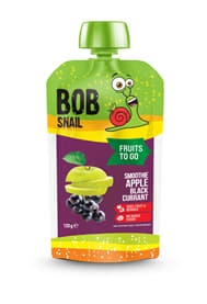 Bob Snail пюре смузі яблуко-чорна смородина 120г 3790 П (4820219343790)
