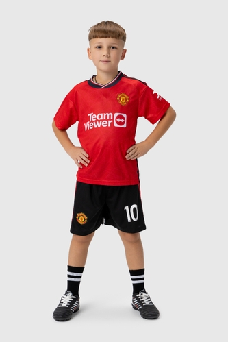 Фото Футбольна форма для хлопчика BLD МАНЧЕСТЕР ЮНАЙТЕД RASHFORD 104 см Червоний (2000990102232А)