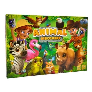 Фото Настільна гра "Animal Discovery" Danko Toys G-AD-01-01U (2000989361329)