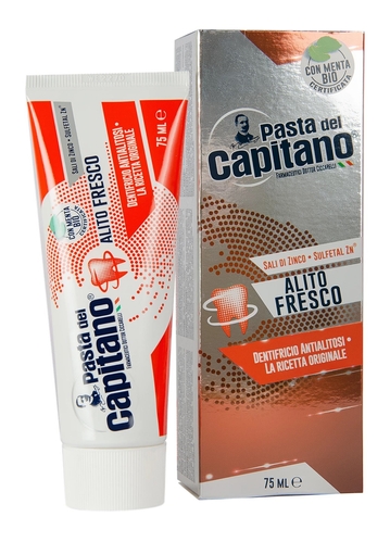 Фото Pasta Del Capitano зубна паста Alito Fresco 75 мл (8002140039201)