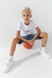 Футболка с принтом для мальчика Ecrin 9275 158 см Белый (2000990472243S) Фото 1 из 12