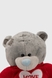 М'яка іграшка “Ведмедик” M12464 Сірий (2000990367969) Фото 4 з 5