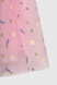 Платье бальное с узором для девочки Wecan 24341 110 см Розовый (2000990342959A) Фото 11 из 15
