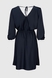 Платье вечернее однотонное женское 2349 XS Синий (2000990278197D) Фото 10 из 12