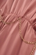 Сукня жіноча Sateen 940-3012 XL Пудровий (2000989370390D) Фото 9 з 12