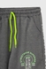 Спортивні штани для хлопчика манжет з принтом Hees 3035 176 см Сірий (2000990161581W) Фото 10 з 14