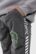 Спортивні штани для хлопчика манжет з принтом Hees 3035 176 см Сірий (2000990161581W) Фото 3 з 14