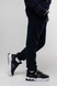 Спортивні штани однотонні для хлопчика Viollen 0038 140 см Темно-синій (2000990091611W) Фото 3 з 11