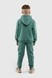 Спортивний костюм для хлопчика (світшот, штани) Ecrin 2026 134 см Зелений (2000990223012W) Фото 3 з 21
